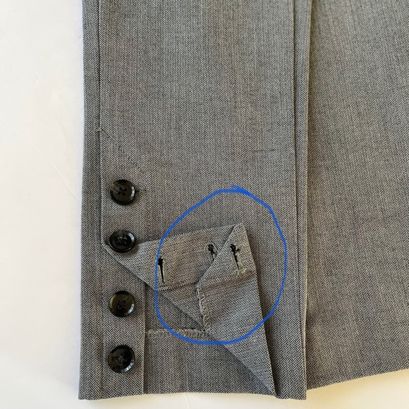 Banana Republic size: 2 Color: Gray - Picture 12 of 12